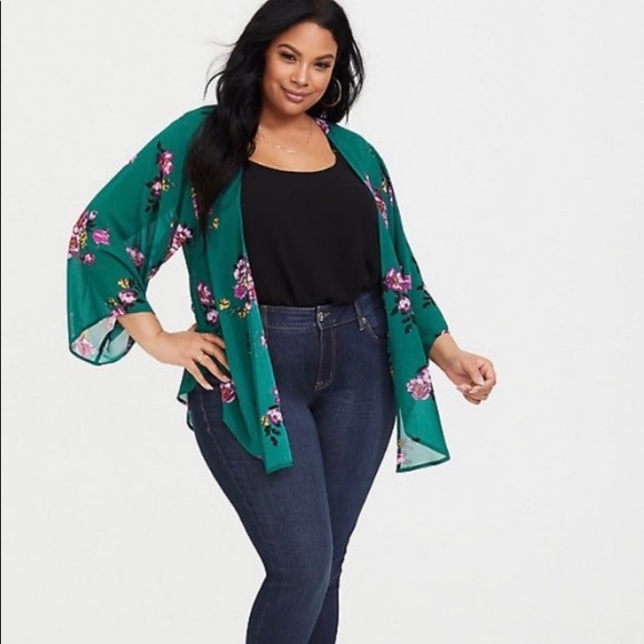 torrid Jackets & Blazers - Torrid | Floral Spring Kimono